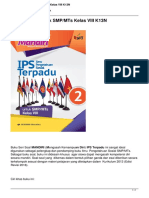 9435 Mandiri Ips Untuk Smpmts Kelas VIII k13n PDF