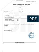 Certificado de Avalúo Fiscal Detallado 810-41 PRIMER SEMESTRE 2019