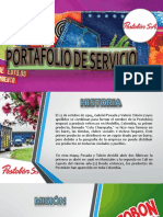 Portafolio de Servicio Postobon Yohana