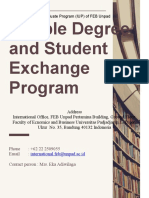 FEB Unpad's Double Degree & Exchange Programs