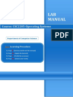 OS Lab Manual PDF