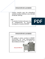 Evolución de las Redes