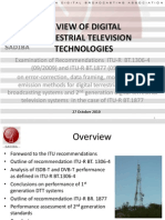 003 SADIBA Analysis DVB ISDB 1 November 2010