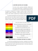 El Significado de Los Colores Catedra Tarea 1