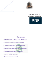 HR Practices in National Bank of Pakistan