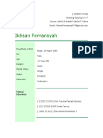 CV Ikhsan