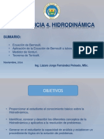 Conferencia 4 de Hidrodinámica