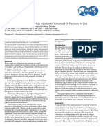 SPE 88717 Simulation Study of Miscible Gas Injection For Enhanced Oil Recovery in Low Permeable Carbonate Reservoirs in Abu Dhabi