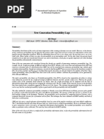 New Generation Permeability Logs: RR Tiwari