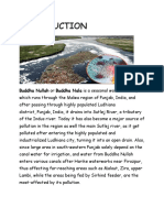 Buddha Nullah or Buddha Nala Is A Seasonal Water Stream