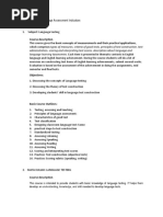 The Collection of Language Assessment Indicators