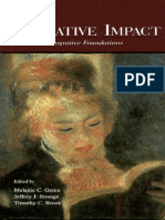 Narrative Impact Social and Cognitive Foundations (2002) PDF