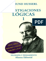 Husserl - Inv Logicas I PDF