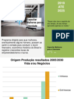 Definitiva_Aula de Abertura Do Programa Capacitar Mulheres Para a Liberdade