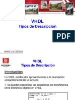 VHDL Tipos Descripción