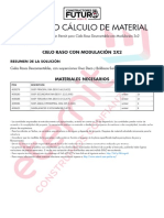 Cálculo Material Cielo Raso Desmontable con Modulación 2x2.pdf