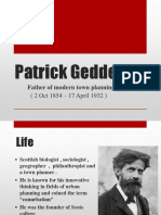 Patrick Geddes: Father of Modern Town Planning