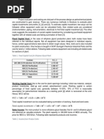 Economics: Table 1. Fixed Capital Cost For Ethylene Glycol Plant