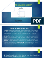 How To Measure A Skirt?: By: Celeste Singquenco