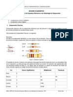 Ficha de Apoio Cap3 - Desenho de Esquemas Eletronicos Com Simbologia de Componentes