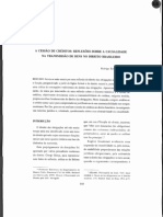 LEONARDO Rodrigo Xavier. A Cessão de Créditos Reflexões Sobre A Causalidade Na Transmissão de Bens No Direito Brasileiro PDF