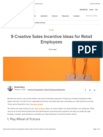 9 Creative Sales Incentive Ideas for Retail Employees | Xactly Corp