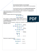 Sistema de Inecuaciones Lineales Con Una Incógnita