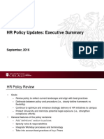 2016-09-09 HR Policies Executive Summary