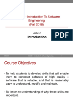 Software Engineering Lecture 1 PDF