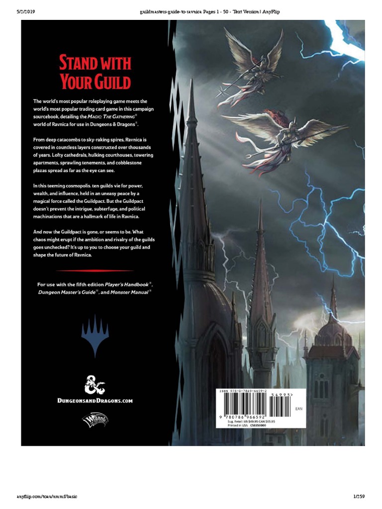 Guildmasters-Guide-To-Ravnica Pages 1 - 50 - Text Version - AnyFlip PDF ...