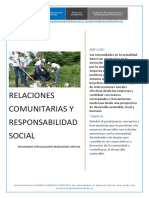 Relaciones Comunitarias y Rse-1