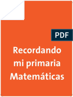 Matematica Recordando Alta PDF