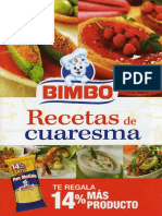 Bimbo Recetas de Cuaresma PDF