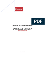 Informe Ejecutivo de Autoevaluacion Medicina PDF