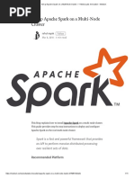 Set Up Apache Spark on a Multi-Node Cluster – Y Media Labs Innovation – Medium