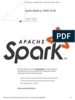 Setup Apache Spark on a Multi-Node Cluster