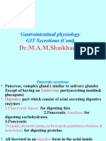 Gastrointestinal Physiology GIT Secretions (Cont) .: Dr.M.A.M.Shaikhani