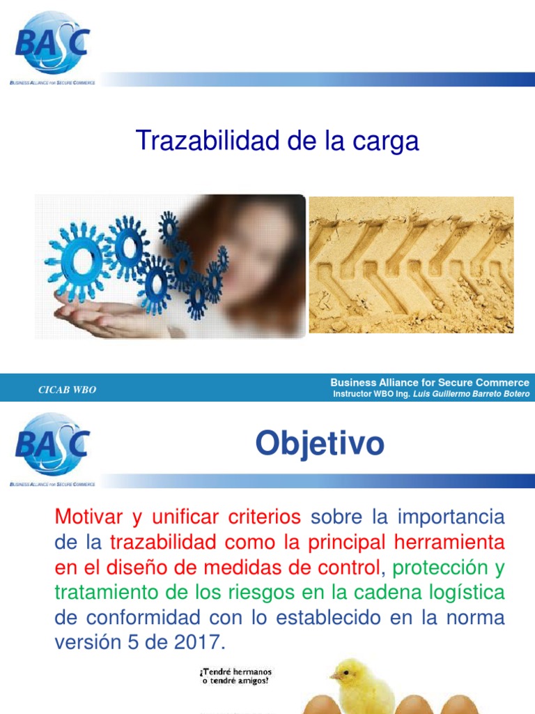 Trazabilidad en la Cadena Logística | PDF | Logística | Ingeniería de ...