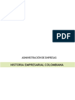 Historia Empresarial Colombiana - Historia Empresarial Colombiana PDF