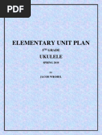 Elementary Unit Plan: Ukulele