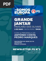 Newsletter PS/Coimbra  #3