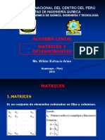 Semana 1 Matrices y Determinantes