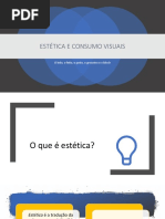 Aula 8 Estética e Consumo Visuais