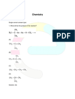 Chemistry Problems and Solutions