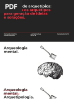 Apresentação - Criatividade Arquetípica - Arena Criativa SATC - setembro de 2018