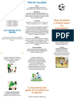 Folleto Valores