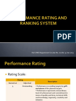 DND DC No 01 31JAN2013 - Performance Rating and Ranking System