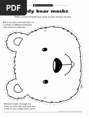 Teddy Bear Picnic Mask ideas