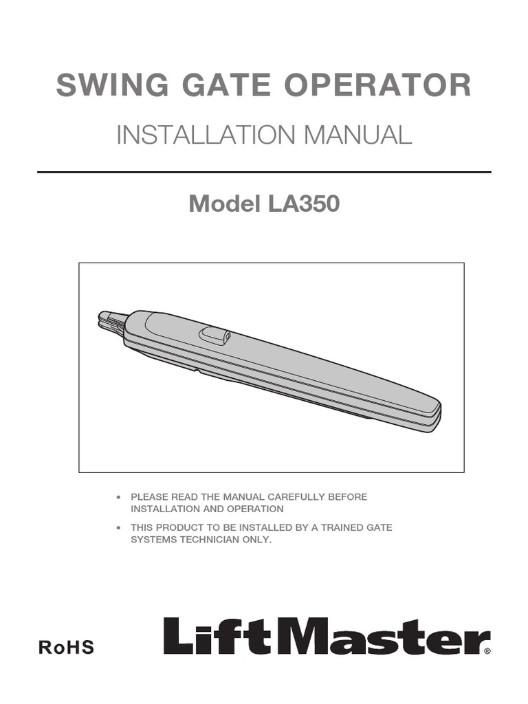 LA350 MANUAL.pdf | Electrical Connector | Electrical Wiring