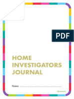 Home Investigators Journal